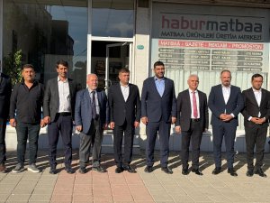 AK Parti Heyetinden Midyat Turabdin Gazeteciler ve Yazarlar Derneği’ne Anlamlı Ziyaret