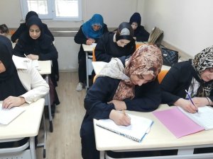 Batmanda okuma yazma kurslarına yoğun ilgi