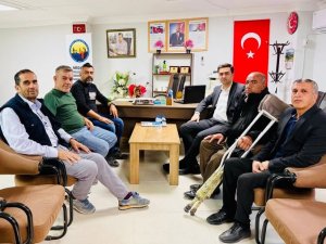 Kaymakam Mehmet Kaya’dan Engelliler Derneğine Anlamlı Ziyaret