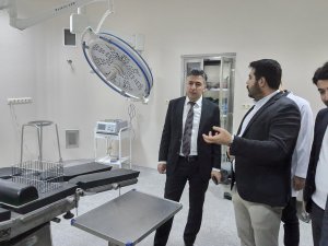Gercüş Devlet Hastanesinde incelemelerde bulunuldu