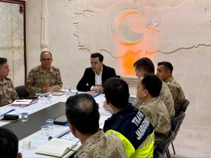 Midyat’ta Güvenlik Toplantısı Kaymakam Başkanlığında Gerçekleşti