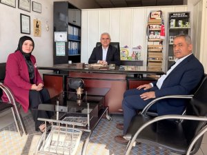 AK Parti Midyat Kadın Kolları Başkanı Derneğimize Ziyareti