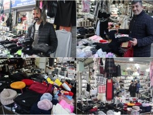 Atkı, eldiven ve bere tezgâhta kaldı: Esnaf havaların soğumasını bekliyor