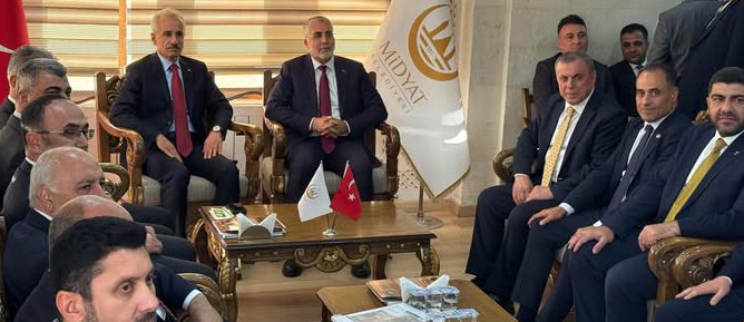 BAŞKANI VEYSİ ŞAHİN MİDYAT İÇİN TALEPLERİNİ BAKANA İLETT