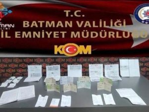 Batmanda tefecilik ve iş yeri kurşunlama soruşturmasında 4 şüpheli yakalandı