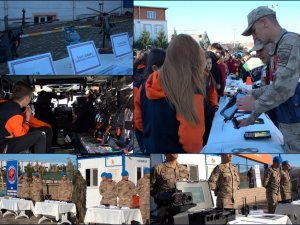 Siirt’te yerli ve millî savunma sanayi ürünleri öğrencilerle buluştu