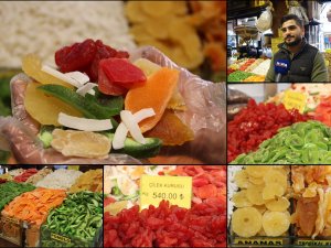 Aktarlarda tropikal kuru meyvelere yoğun ilgi