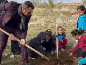 Midyat’ta 500 Fidan Toprakla Buluştu
