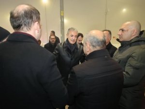 Mardin Valisi Tuncay Akkoyun Hop Geçidinde incelemelerde bulundu