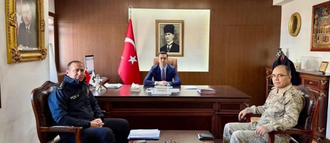 GÜVENLİK TOPLANTISI GERÇEKLEŞTİRİLDİ