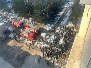 Dicle Üniversitesi Hastanesinde yangın: Hastalar tahliye edildi