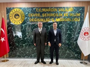 Midyat Belediye Başkanı Veysi Şahin’den İl Müdürlüğü’ne Ziyaret