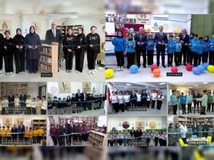 Şanlıurfa dahil 50’nci yıl kütüphanelerinin toplu açılışı yapıldı