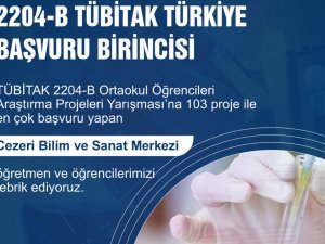 Batman Cezeri BİLSEMden Türkiye birinciliği