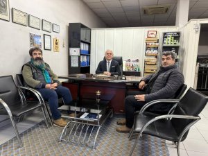 BAŞKAN AZİZOĞLUNDAN GAZETECİLER GÜNÜ ZİYARETİ