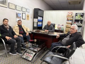 BAŞKAN SALİH BARIŞ’TAN GAZETECİLER GÜNÜ ZİYARETİ