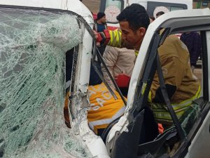 Şırnakta trafik kazası: 1 yaralı