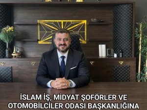 İSLAM İŞ, MİDYAT ŞOFÖRLER VE OTOMOBİLCİLER ODASI BAŞKANLIĞINA TALİP OLDUĞUNU AÇIKLADI
