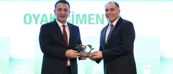 OYAK Çimento’ya “Sürdürülebilirlik Liderleri” Ödülü