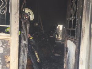 Mardin’de yangında ölen evli çift yan yana defnedildi