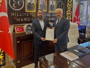 MHP MİDYAT İLÇE BAŞKANLIĞINA ADİL ACAR ATANDI