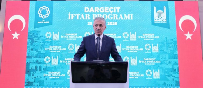 Mardin Valisi Akkoyun Dargeçitte iftar programına katıldı