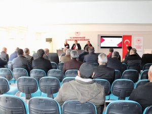 Dane mısır üreticilerine ekim öncesi bilgilendirme toplantısı