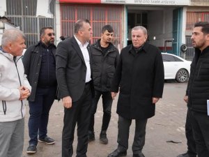 MİDYAT SANAYİ SİTESİ’NDE EKONOMİYE VE İSTİHDAMA CAN SUYU İNŞAATLAR YAPILIYOR 