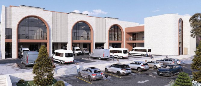 MİDYATTA YENİ OTOGAR PROJESİ YAPIMINA BAŞLANDI