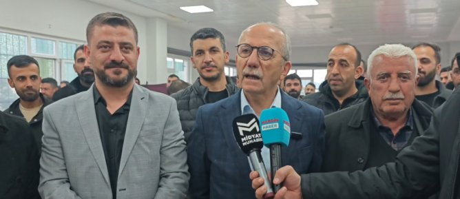 MİDYAT ŞOFÖRLER ODASI SEÇİMİNDE KAZANAN İSİM: İSLAM İŞ