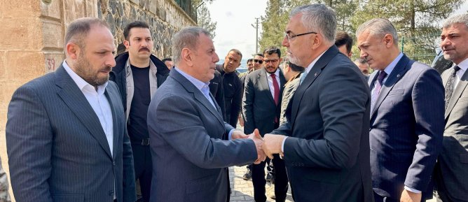 KAN IŞIKHAN’DAN BAŞKAN ŞAHİN’E TAZİYE ZİYARETİ