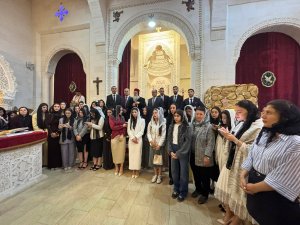 MİDYAT’TA PASKALYA COŞKUSU: MOR ŞARBEL KİLİSESİ’NDE ANLAMLI AYİN