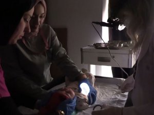 Şanlıurfada uzmanından yenidoğanlarda göz taraması uyarısı