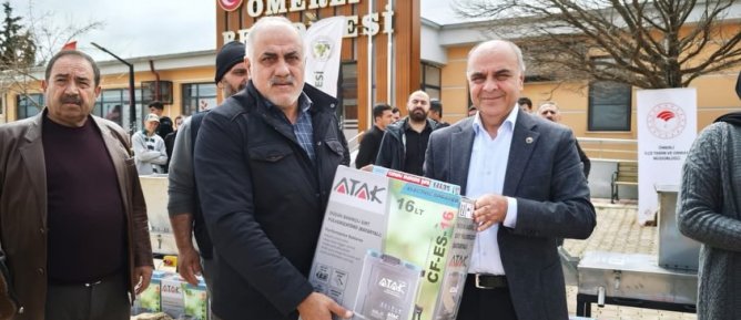 Ömerli’de Üreticiye Büyük Destek