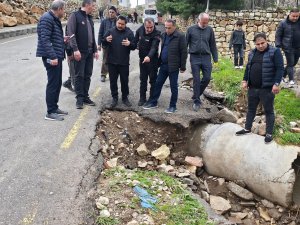 Siirtte sel sonrası hasar tespit çalışmaları başlatıldı