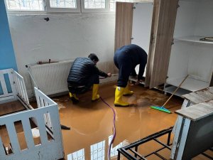 Mardin Büyükşehir Belediyesi ve MARSU’dan Sel Seferberliği