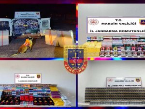 Mardin’de Kaçak Tütün Operasyonu: