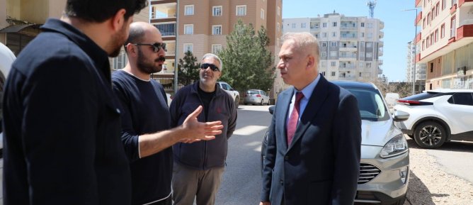 Artuklu’yu besleyecek Yeni Şebekeden Su Akışı Başladı