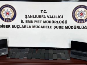 Şanlıurfa merkezli 11 ilde siber dolandırıcılık operasyonu: 42 gözaltı