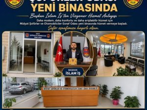 Midyat Şoförler Odası Yeni Binasında