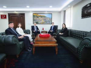 Millî Eğitim Bakan Yardımcısı Macit, Vali Akkoyunu ziyaret etti