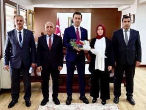 Midyat Kaymakamı Mehmet Kaya’ya Sosyal Güvenlik Haftası Ziyareti