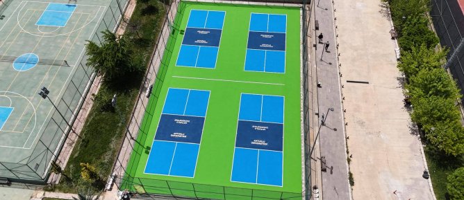 Türkiye’nin İlk Üniversite Pickleball Kortlarından Biri MAÜ’de Yapıldı
