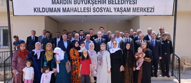 Mardin Valisi Akkoyun Kızıltepede ziyaretlerde bulundu