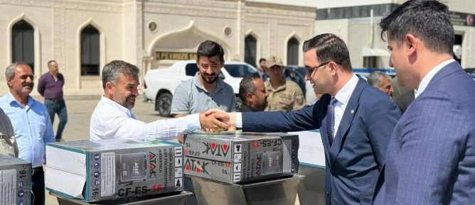 Midyat’ta Çiftçilere Büyük Destek: 64 Üreticiye Tarımsal Ekipman Dağıtıldı