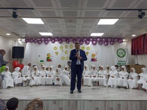 Batmanda 4-6 yaş Kuran kursunda yıl sonu coşkusu