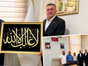ESNAFIN DOSTU BAŞKAN VEYSİ ŞAHİNE, MİDYAT SANAYİ SİTESİ YÖNETİMİNDEN ZİYARET