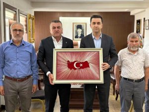 MİDYAT SANAYİ SİTESİ YÖNETİMİNDEN KAYMAKAM KAYAYA ANLAMLI ZİYARET