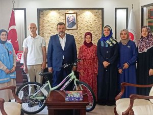 12 yaşındaki hafıza bisiklet hediyesi