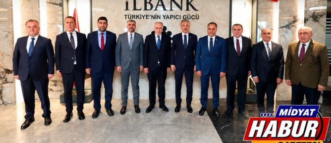 BAŞKAN VEYSİ ŞAHİN MİDYAT’IN DEV PROJELERİNİ MASAYA YATIRDI